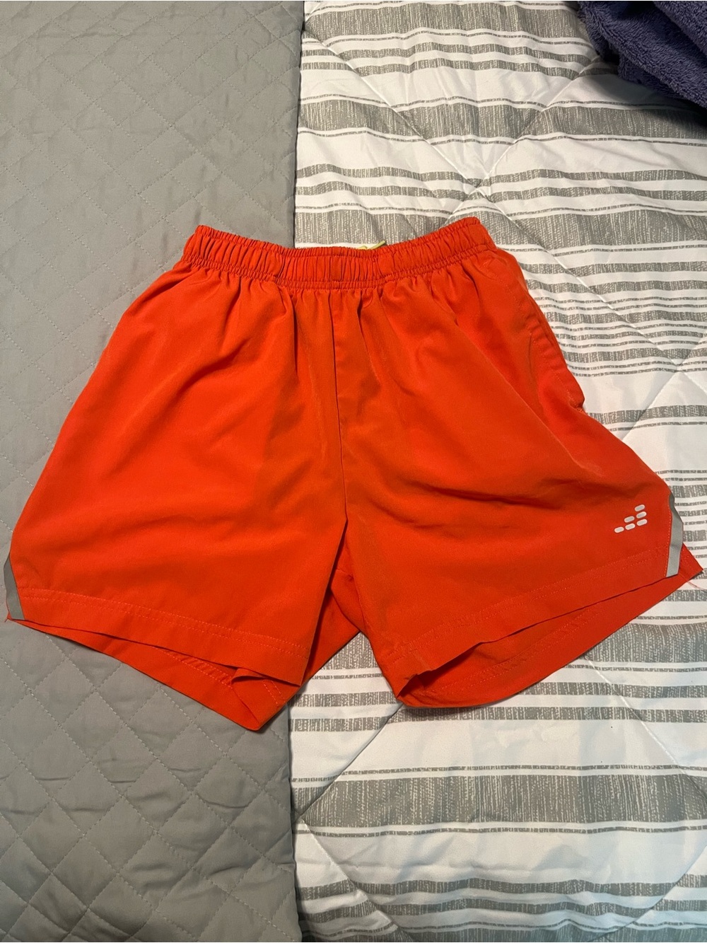 Men's Athletic Orange Shorts BCG size small
